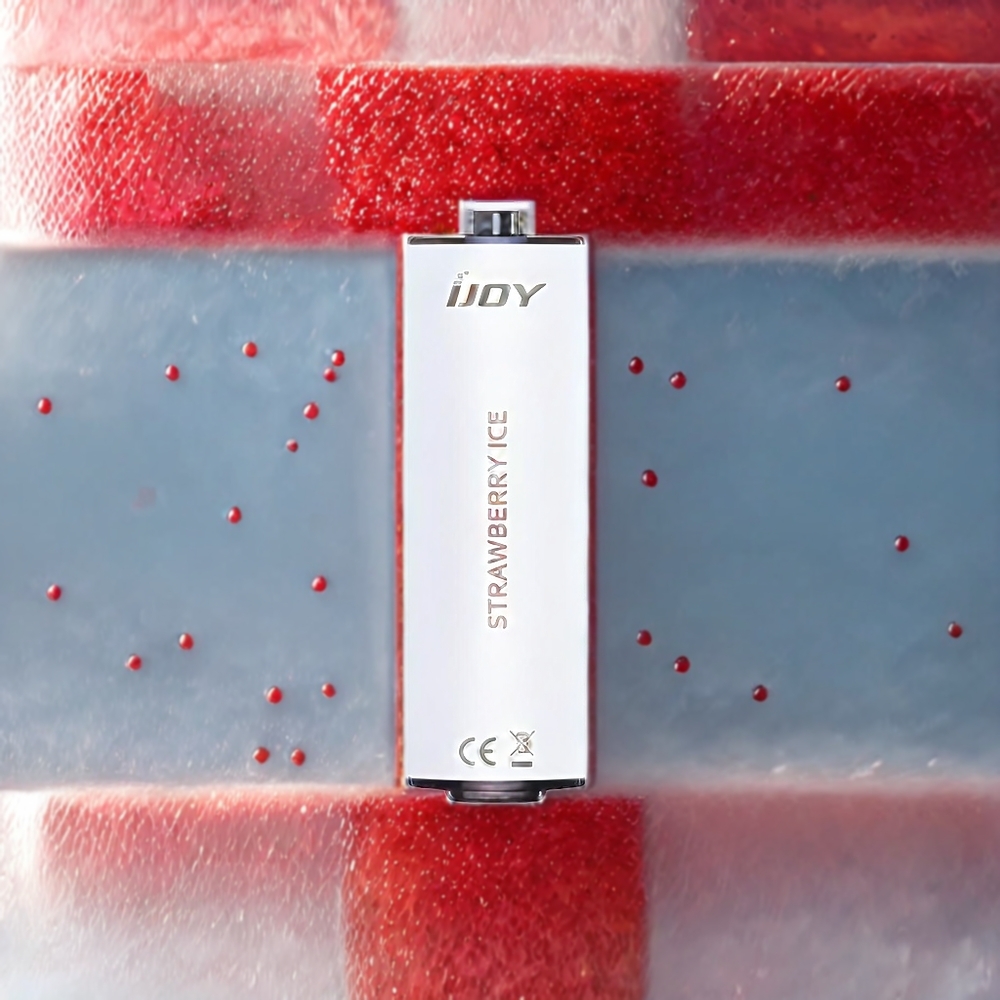 IJOY Mars Cabin 2800 Puffs Engangs vape Rød Norge Engros – 1.0 Ohm Mesh Coil, 2ML E-liquid, 650 mAh Batteri, TYPE-C Lading