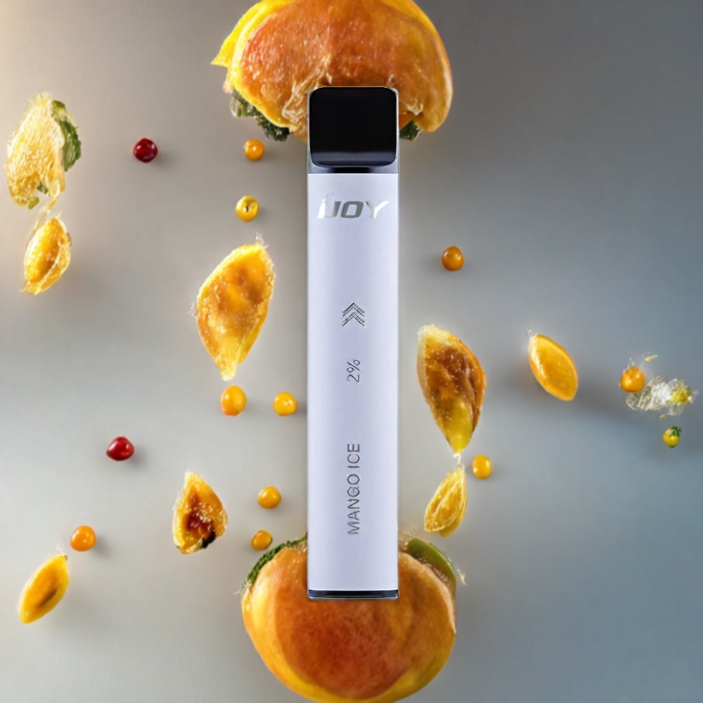IJOY Mars Cabin 600 Puffs Engangs Vape Hvit – Norge Engros – 2ml E-væske, 100mAh Batteri, Type-C Lading, 1.0 Ohm Mesh Coil