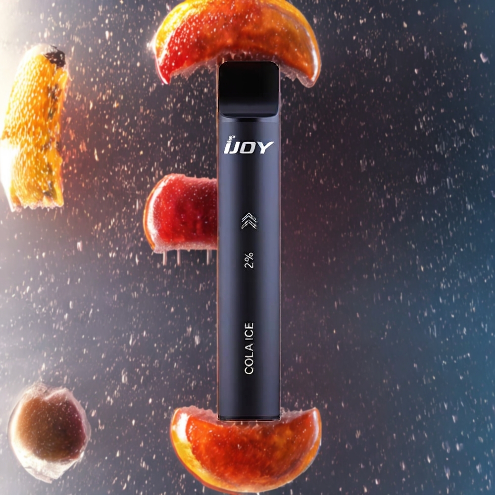 IJOY Mars Cabin 600 Puffs Engangs vape Norge Engros – 2ml Kapasitet, 600 Puff, 1.0 Ohm Mesh Coil, Type-C Lading, Sort