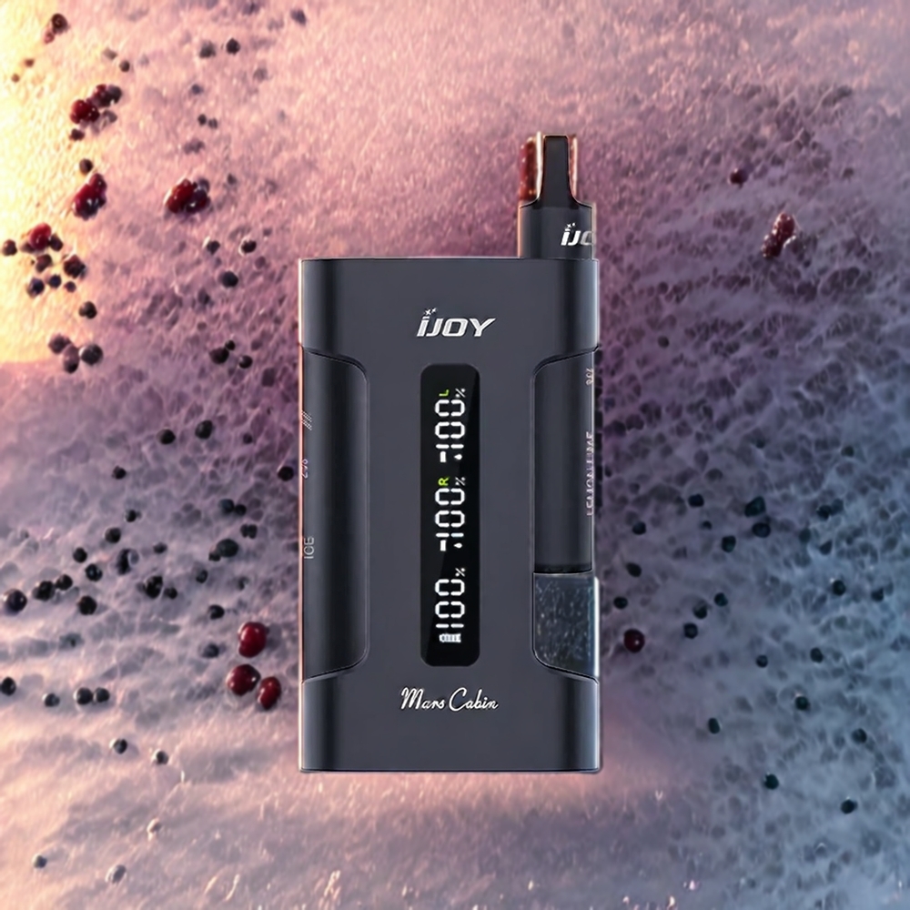 IJOY Mars Cabin 6000 Puffs Engangs Vape Norge Engros – 2 x 5ML (6000 Puffs), 50mg Nikotin, 100mAh Batteri, Type-C Lading