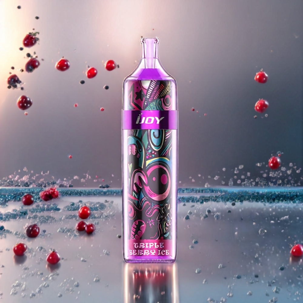 IJOY PUNK 4500 Puffs Engangs vape Norge Engros – Triple Berry Ice – 12ml E-liquid, 1200mAh Batteri, 1.1 Ohm Mesh2 Coil