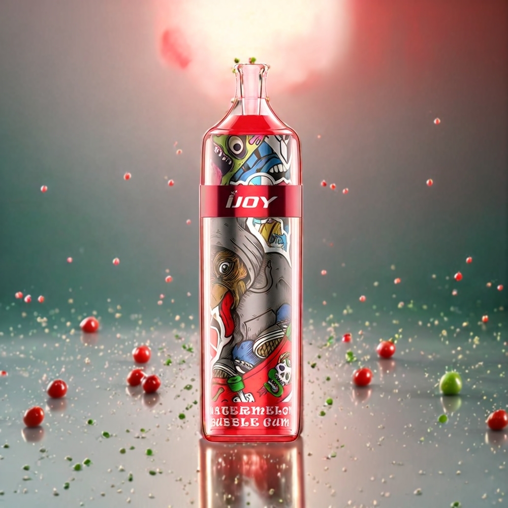 IJOY PUNK 4500 Puffs Norge Engros Engangs vape Vannmelon Bubble Gum – 12ml E-liquid, 1200mAh Batteri, 1.1 Ohm Mesh2 Coil