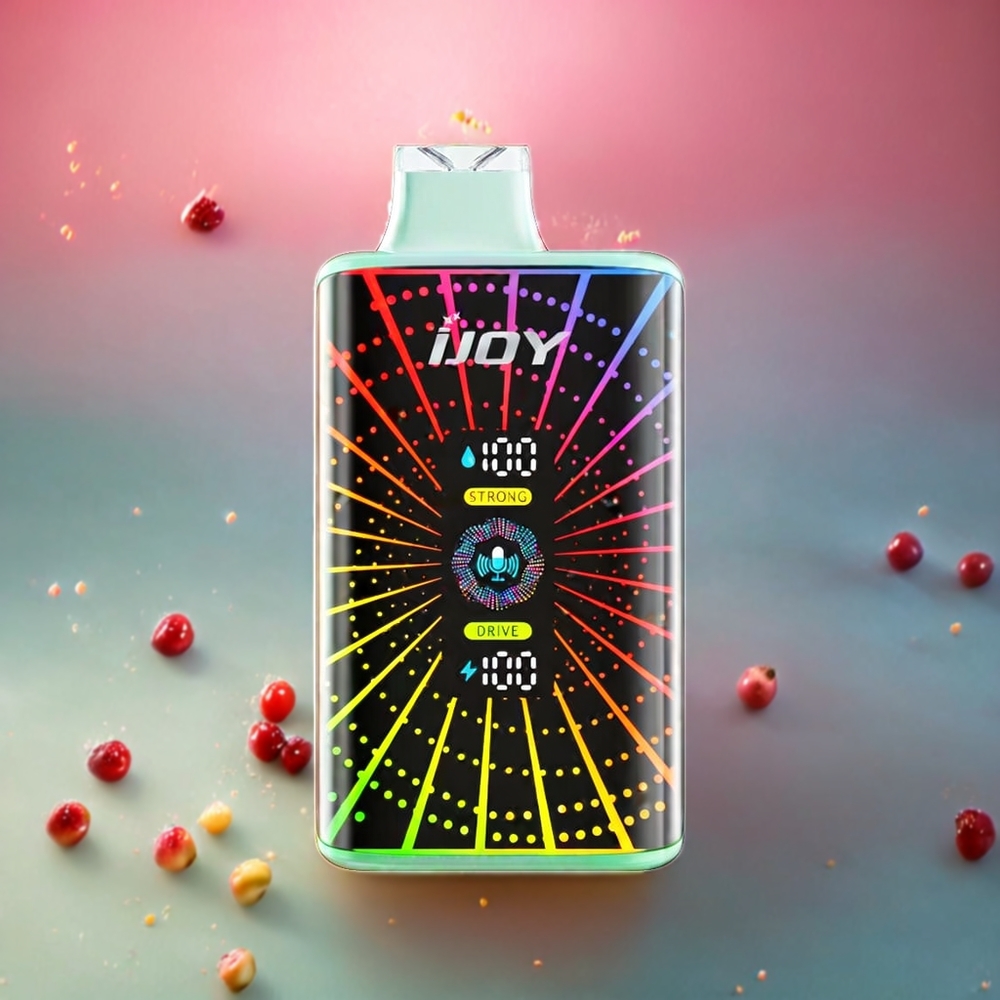 IJOY SD 40000 Puffs Engangs Vape Cotton Candy (Bomullsgodteri) Norge Engros – 20ML E-væske, 750mAh, Type-C, Justerbar Luftstrøm, 5% Nikotin