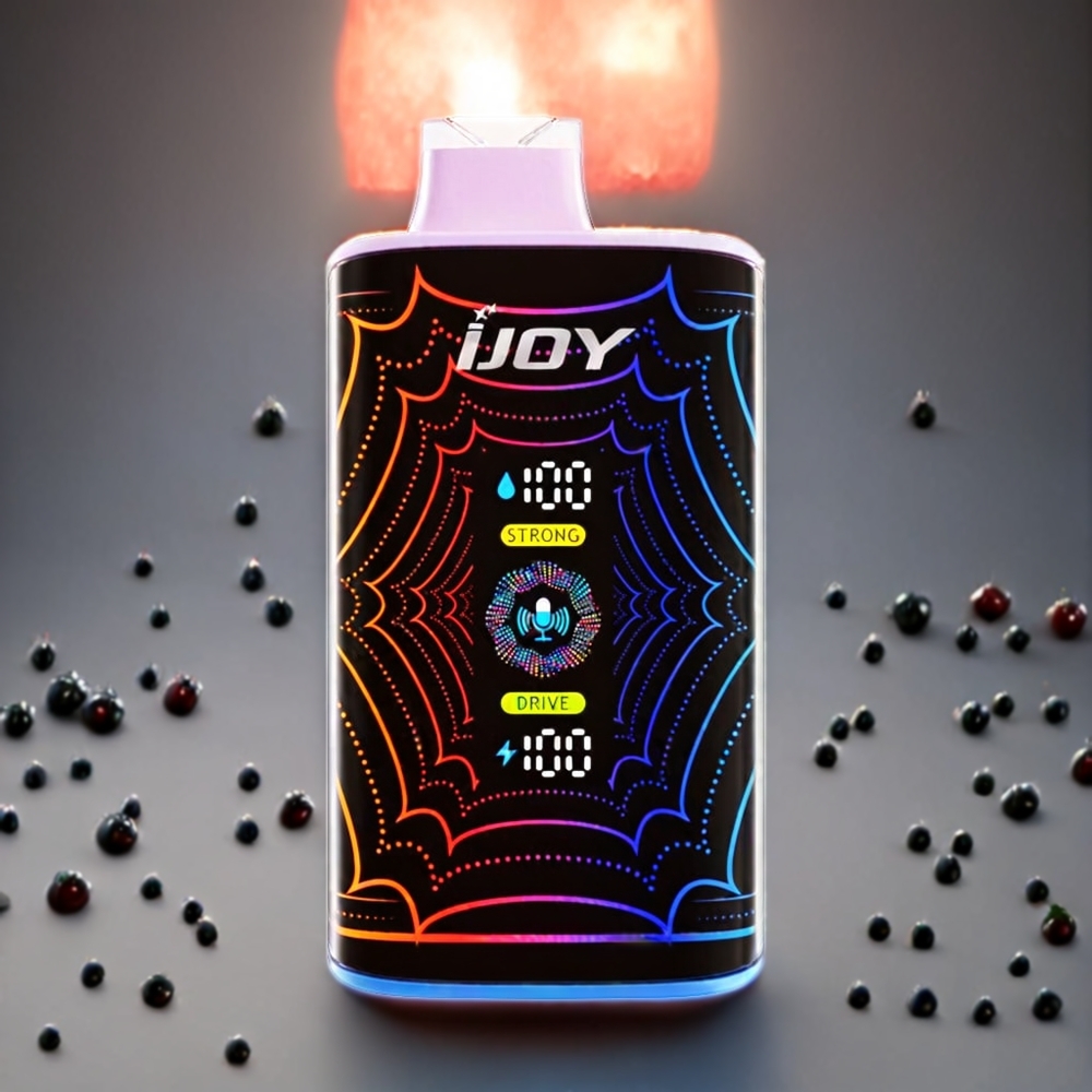 IJOY SD 40000 Puffs Engangs vape Blåbær Vannmelon Norge Engros – 20ML E-liquid, 750mAh Batteri, Justerbar Luftstrøm, Type-C Lading