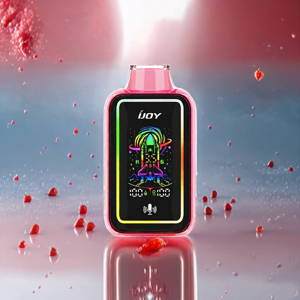 IJOY URANUS 25000 Norge engros 25000 Puffs Engangs vape Jordbær Is med 20ML Kapasitet og 850 mAh Batteri