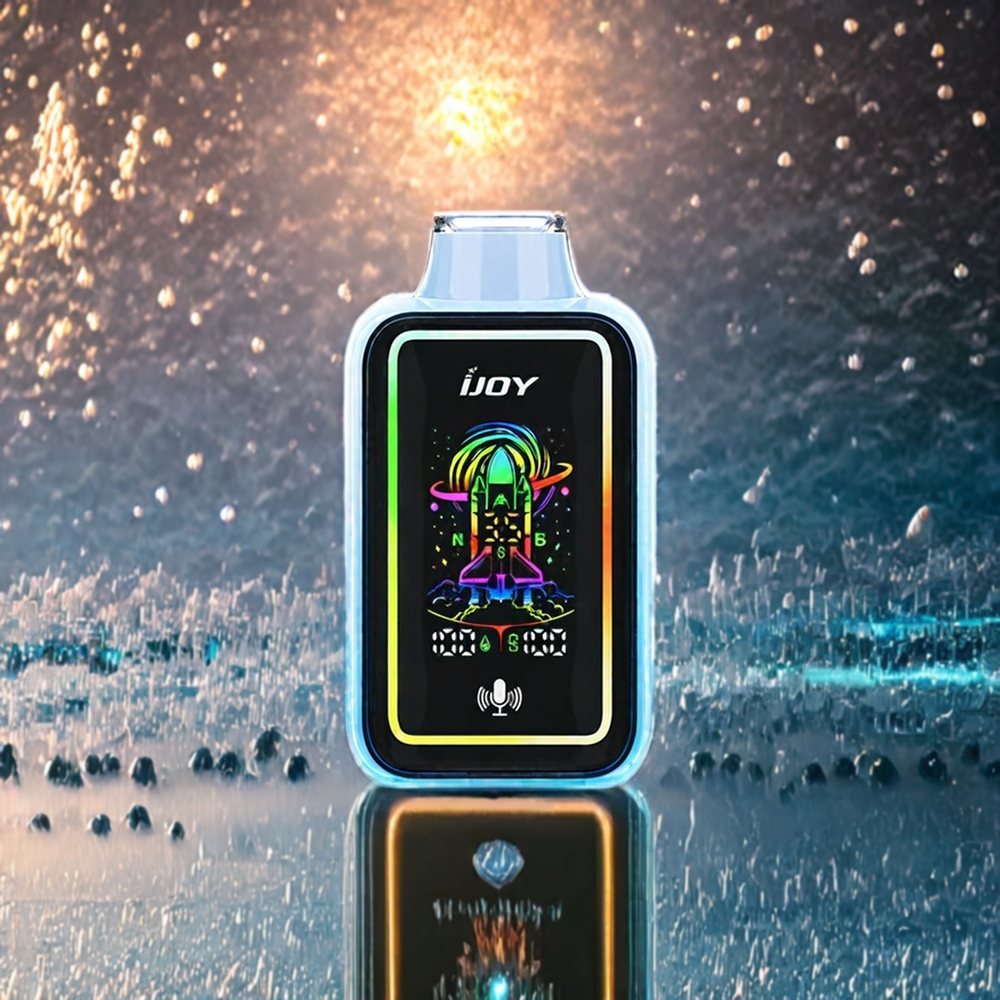 IJOY URANUS 25000 Puffs Norge Engros Engangs vape Blå Bringebær Is med 20ML Kapasitet og Type-C Lading