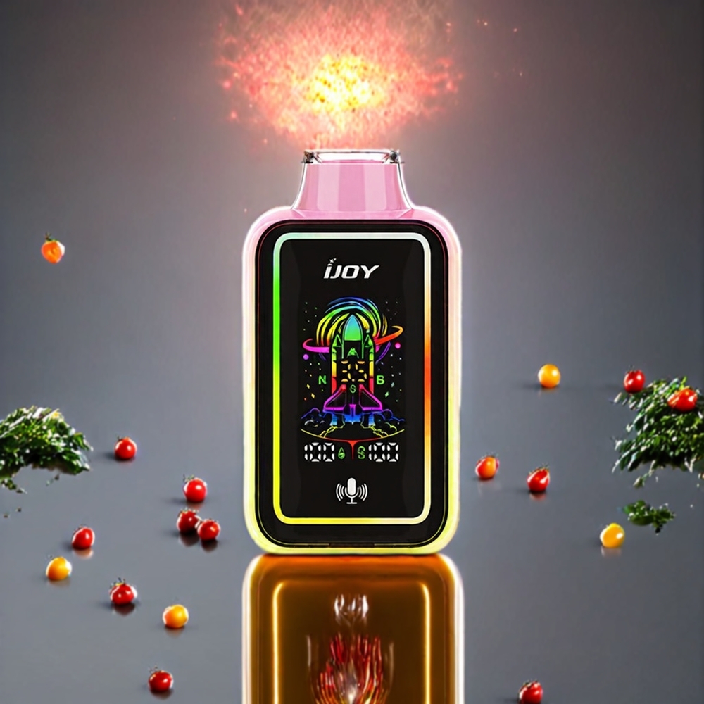 IJOY URANUS 25000 Puffs Norge Engros Engangs vape Dragon Strawnana 20ML 850mAh Type-C Justerbar Luftstrøm