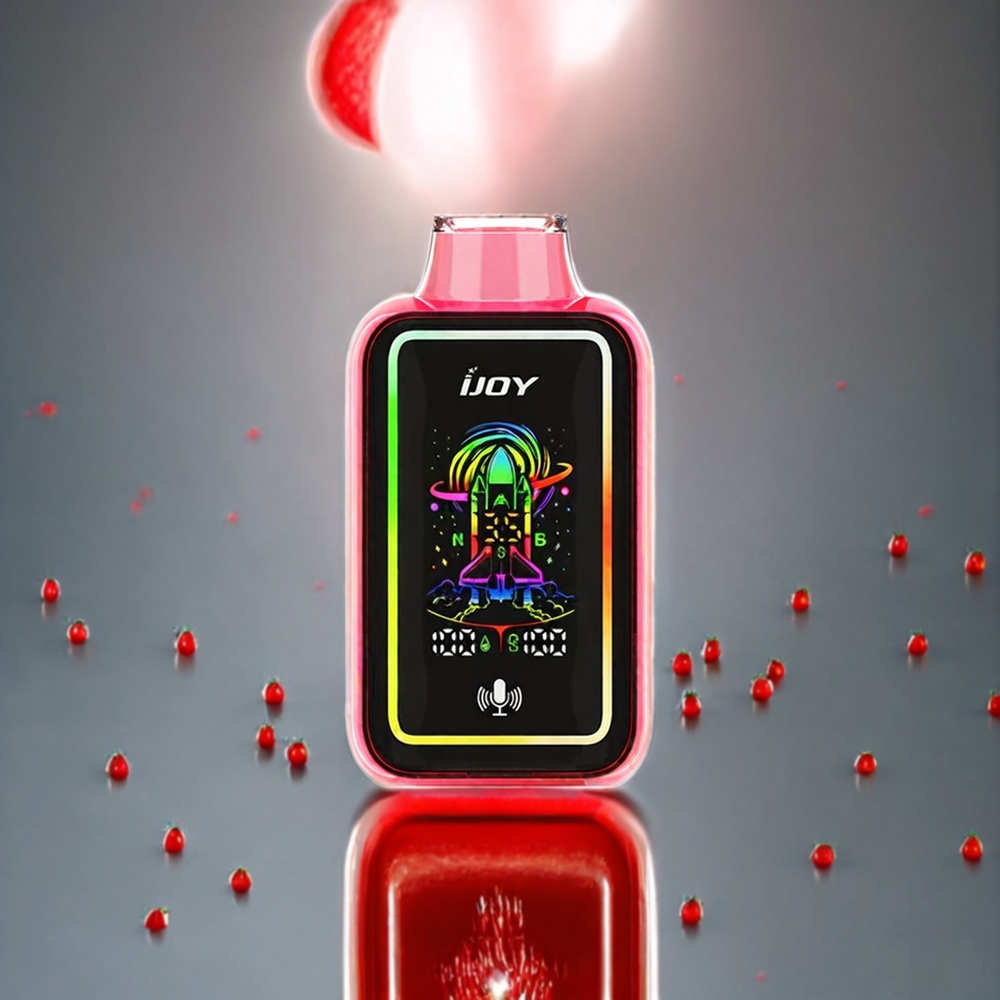 IJOY URANUS 25000 Puffs Norge Engros Engangs vape Jordbær Vannmelon – 20ML 50mg Nikotin, 850 mAh Batteri, Justerbar Luftstrøm, Type-C Lading