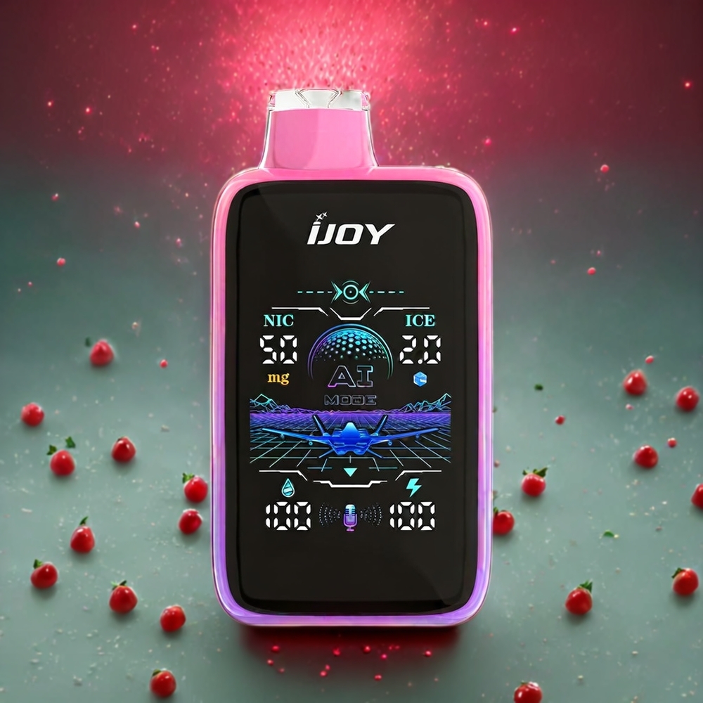 IJOY Uranus Mate 40000 Puffs Norge Engros Engangs vape Bringebær Vannmelon med 20ML E-Liquid, 1100mAh Battery og TYPE-C Lading