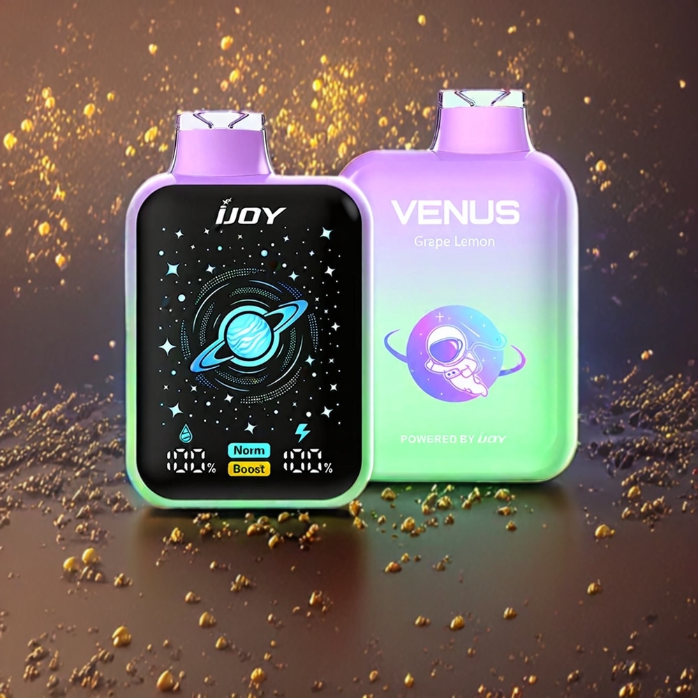 IJOY VENUS 25000 Puffs Engangs vape Druppelime Norge Engros – 20ML E-væske, 900 mAh Batteri, TYPE-C Lading, Justerbar Luftstrøm