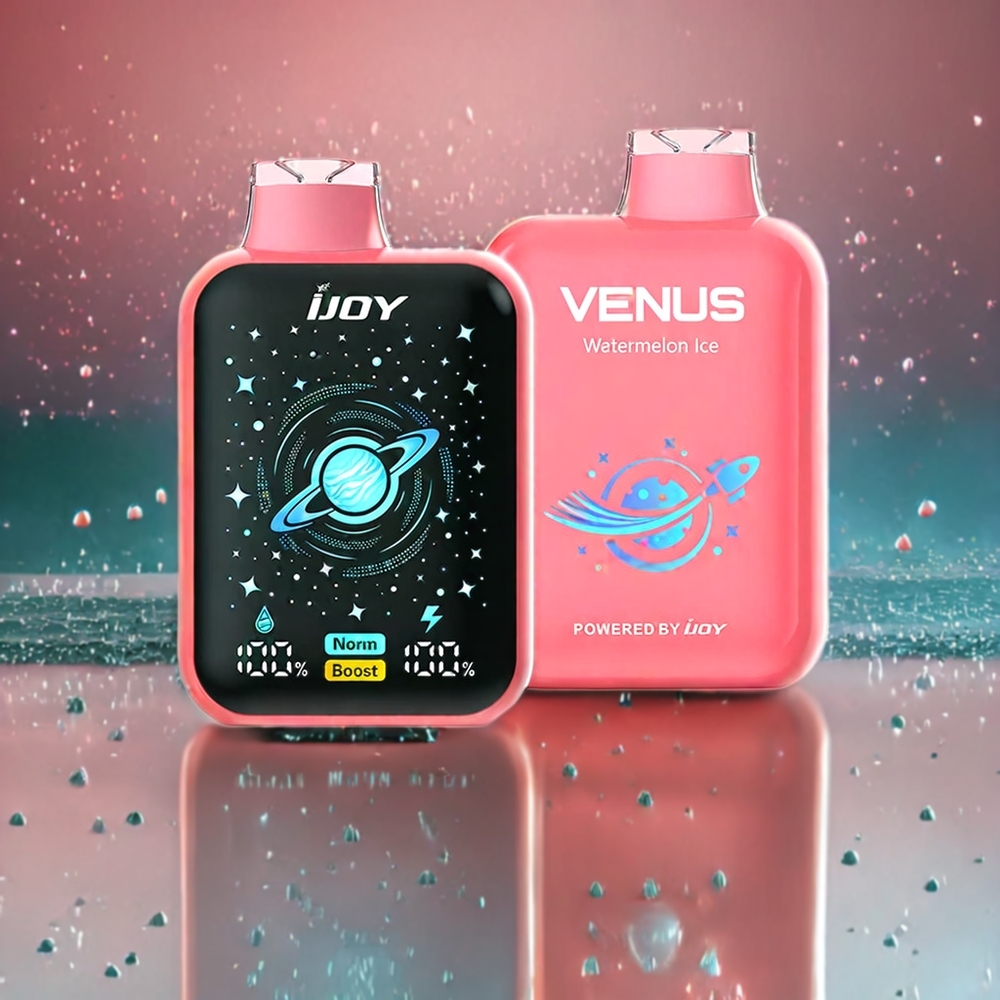 IJOY VENUS 25000 Puffs Engangs vape Norge Engros - Vannmelon Is - 20ML E-væske, 900 mAh Batteri, TYPE-C Lading, Justerbar Luftstrøm