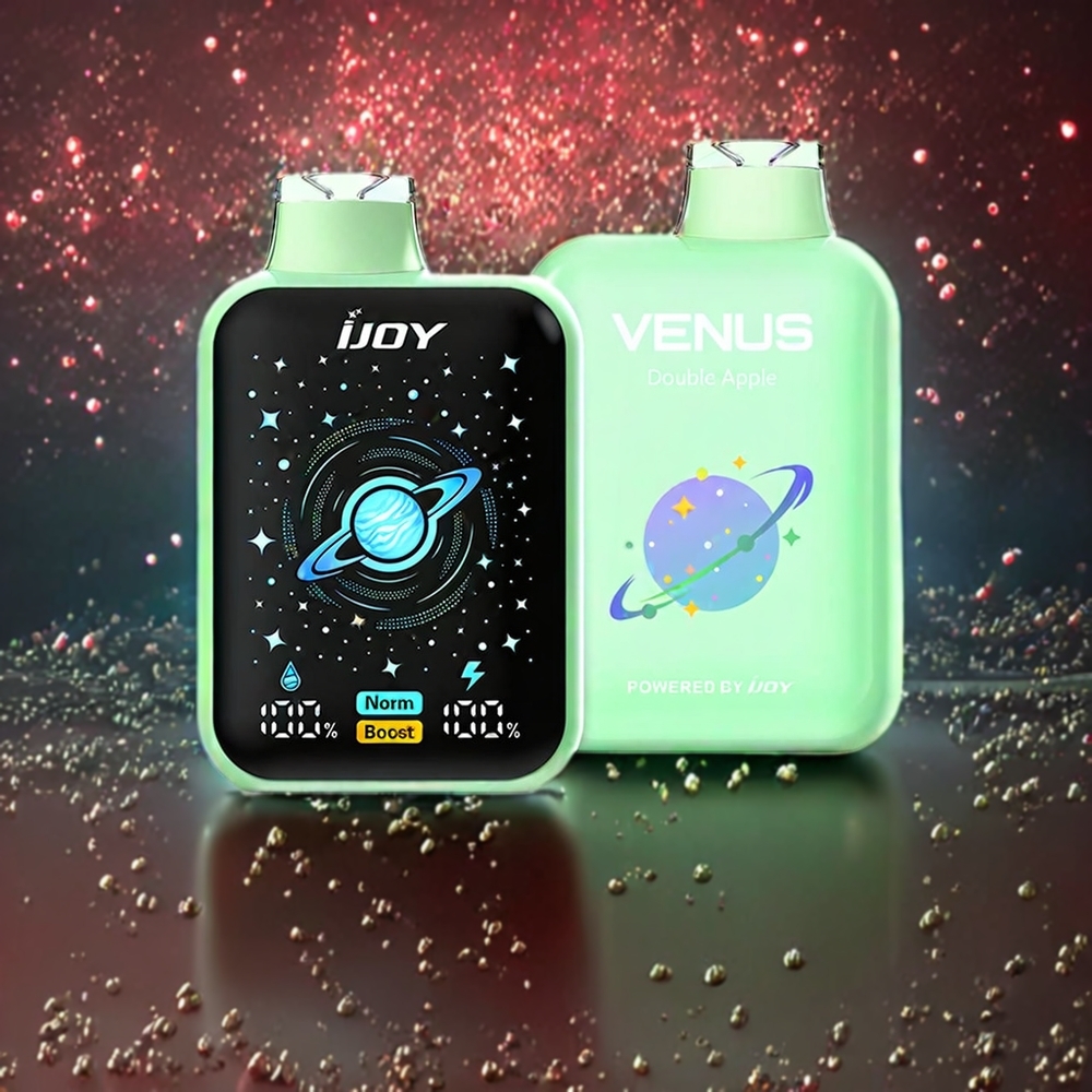 IJOY VENUS 25000 Puffs Norge Engros Engangs vape Dobbel Eple – 20ML E-væske, 900 mAh Batteri, TYPE-C Lading, Justerbar Luftstrøm
