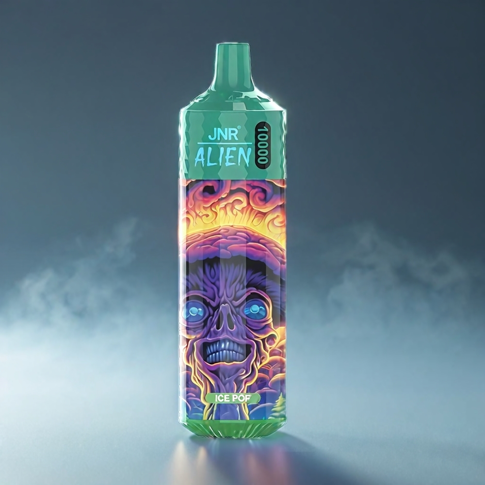 JNR Alien 10000 Puffs Norge Engros – 850mAh Type-C Hurtiglading, 20ml E-væske, Is Pop med RGB-LED
