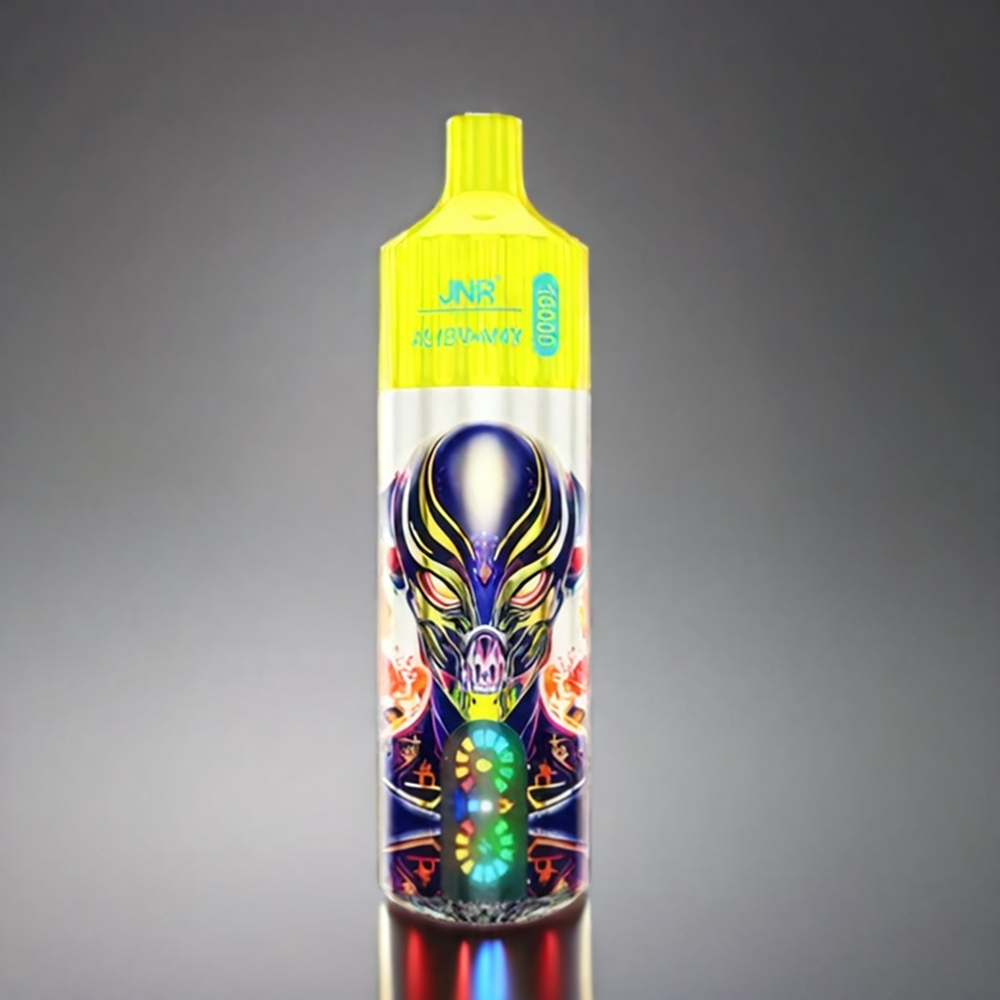 JNR Alien Max 18000 Puffs Norge Engros – Jordbær og Banan med Smart LED Display, Dual Mesh Coil og Type-C Lading