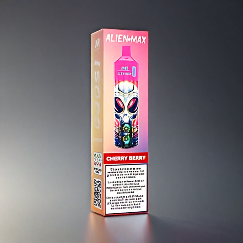 JNR Alien Max 18000 Puffs Norge Engros med Smart LED Display, Dual Mesh Coil & 20 Imponerende Smaker – Kirsebær og Bær