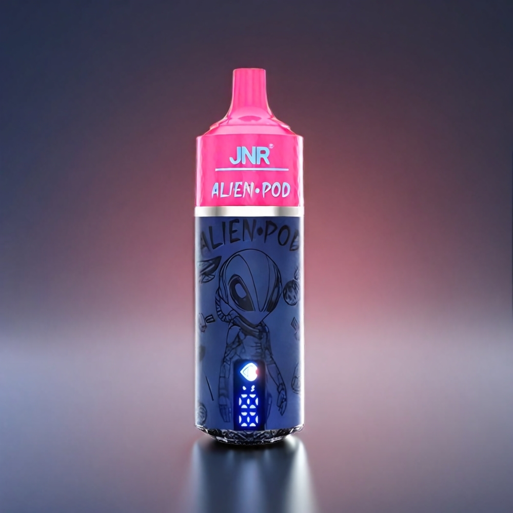 JNR Alien Pod 13000 Puffs Norge Engros – Kirsebær & Bær – 850mAh Batteri, Type-C Lading, 20ml E-liquid