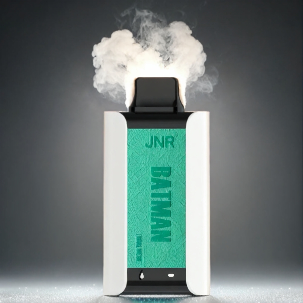 JNR BATMAN Norge engros 11000 Puffs 20ml E-liquide Eple Smak 850mAh Type-C Lading Dual Mesh Coil