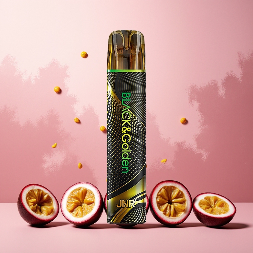 JNR Black&Golden Norge Engros 600+200 Puffs 550mAh 2ml TPD-sertifisert Vape til engangsbruk Passion Monster