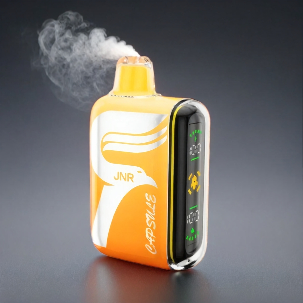 JNR Capsule 15000 Puffs Norge engros Vannmelon & Litchi – 850mAh, 20ml, Dual Mesh Coil, Smart LED Display, Boost Mode