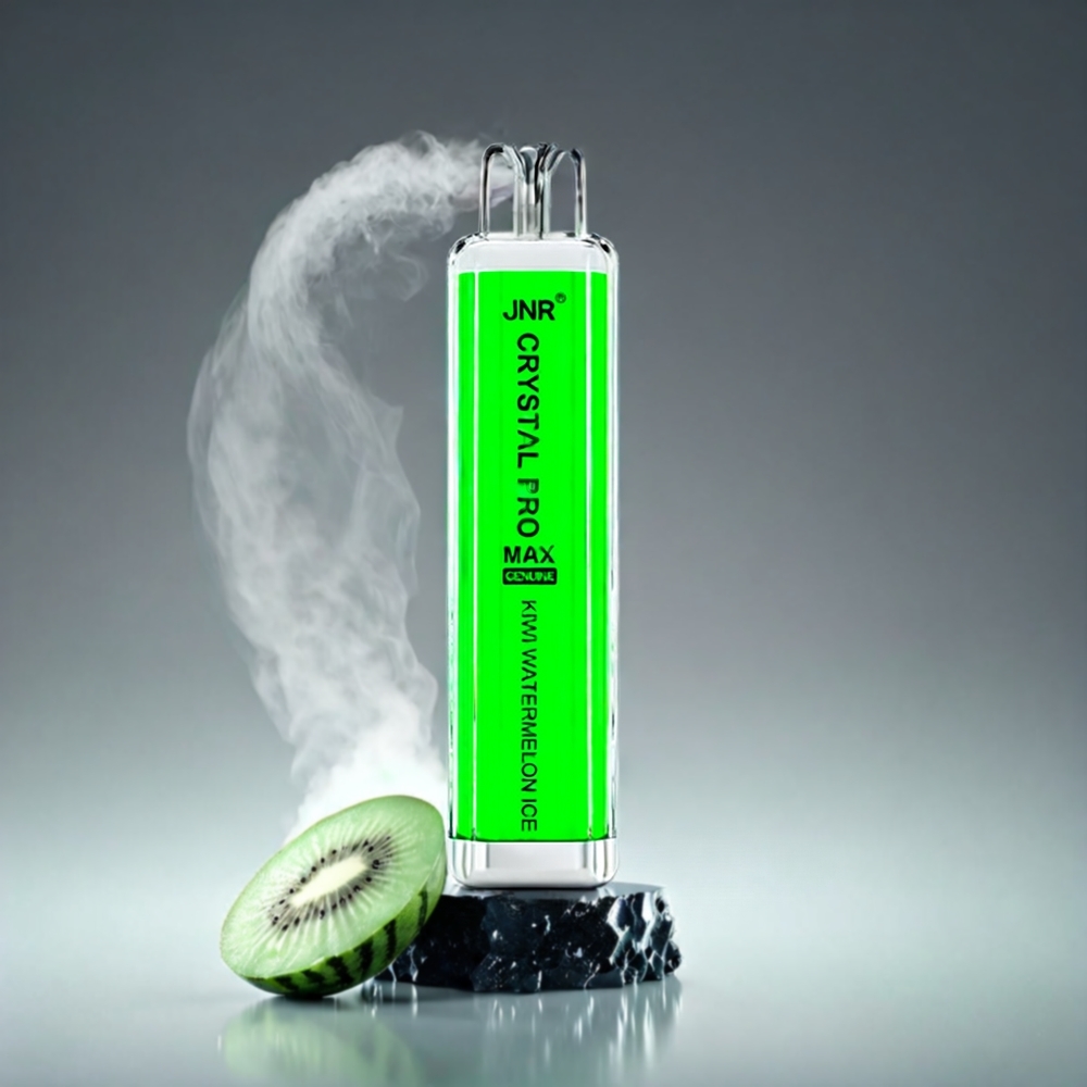 JNR Crystal Pro Max 5000 Puffs Norge Engros – Kiwi Vannmelon Is – 1400mAh, 1.0ohm Mesh Coil, 12ml E-liquid – 10PCS/PACK