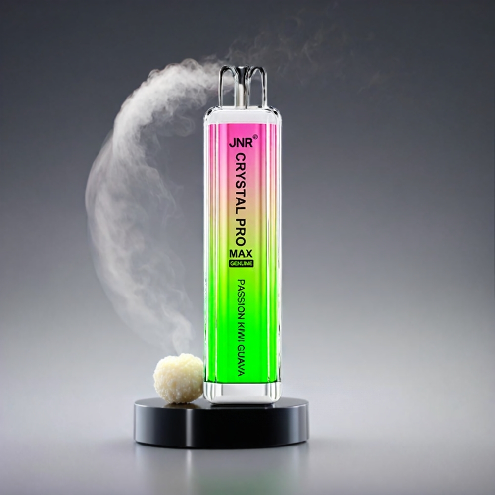JNR Crystal Pro Max Norge Engros 5000 Puffs 1400mAh 12ml E-likvid Pasjonsfrukt Tyggis