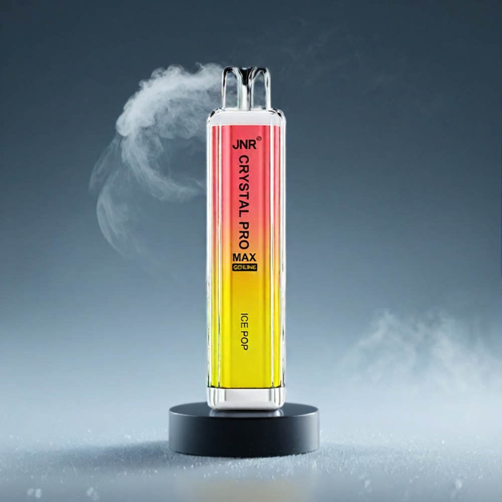 JNR Crystal Pro Max Norge Engros – 5000 Puffs, 1400mAh, 12ml Iskrem Smak, 0%-2%-5%, 10PCS/PACK