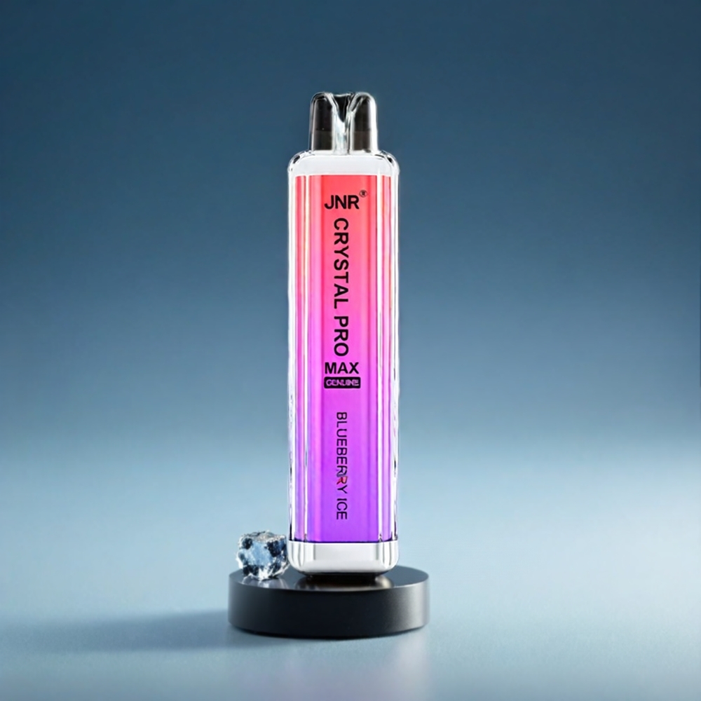 JNR Crystal Pro Max Norge Engros 5000 Puffs Blåbær Is 1400mAh 12ml 10PCS/PACK