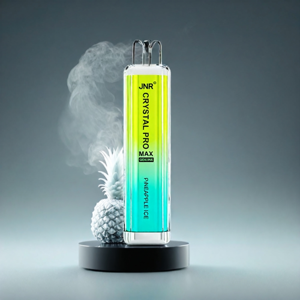Norge engros JNR Crystal Pro Max 5000 Puffs Vape Ananas Is 1400mAh 12ml 10PCS/PACK