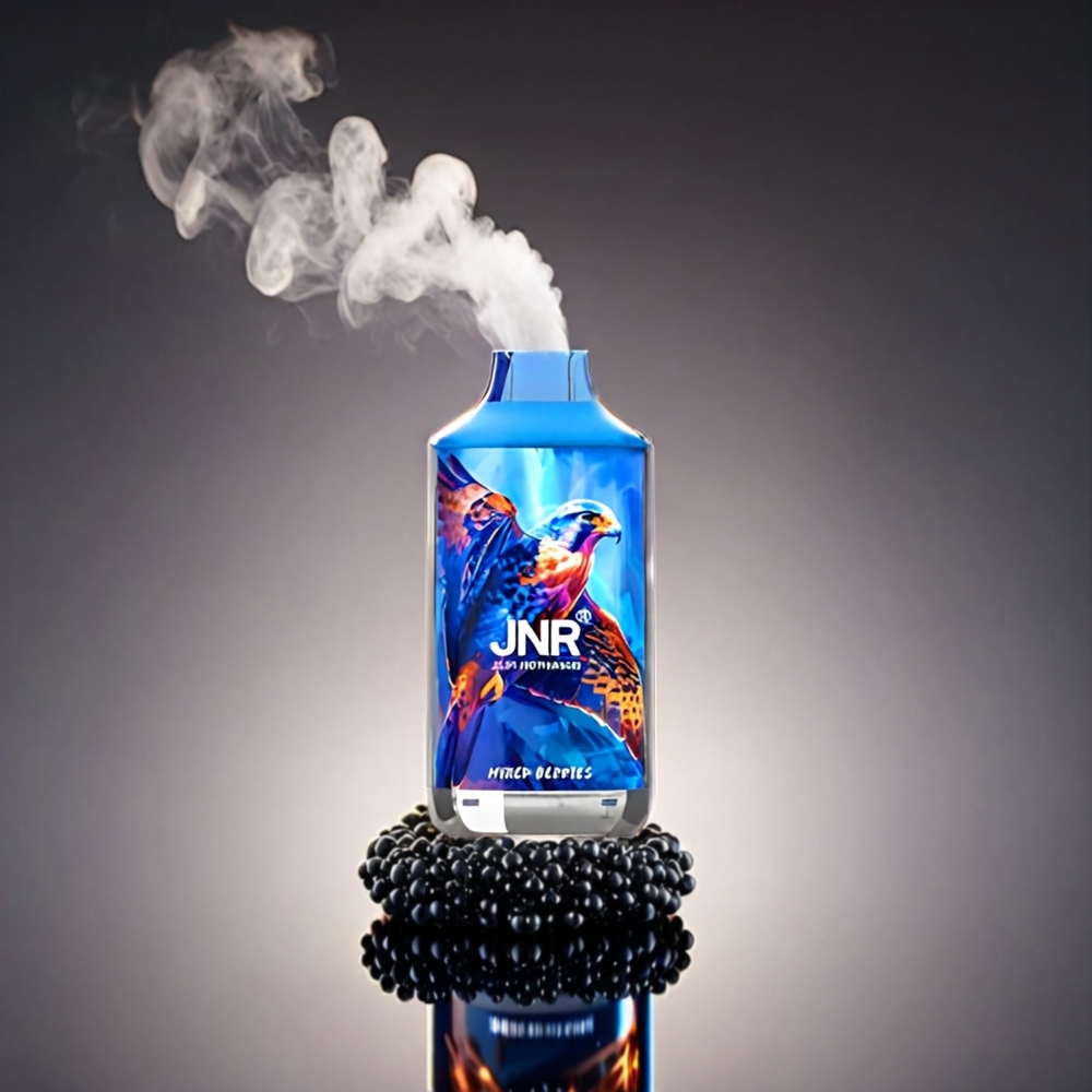 JNR Falcon 16000 Puffs Norge Engros – 850 mAh Batteri, 22ml E-væske, Dual Mesh Coil, Smart LED Skjerm, Type C & Lightning