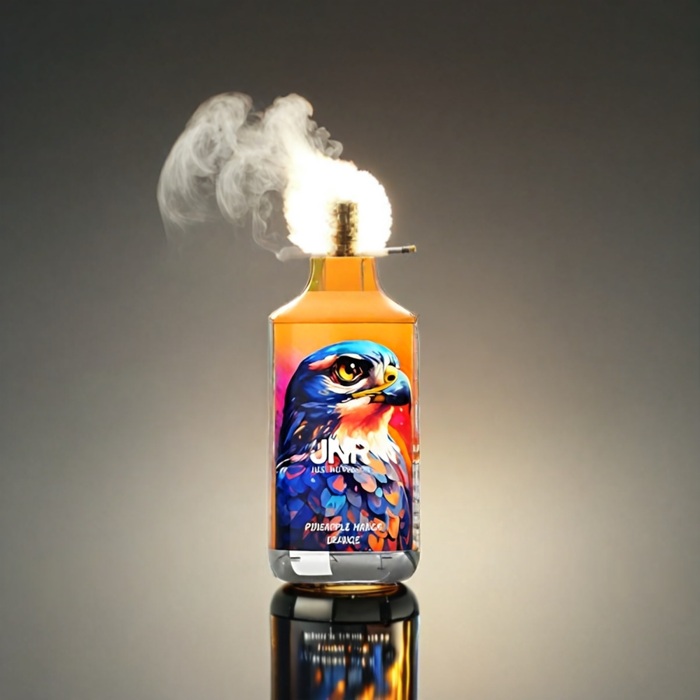JNR Falcon Norge Engros 16000 Puffs 850mAh 22ml Dual Mesh Coil Pineapple Mango Orange Vape med Type C & Smart LED Display