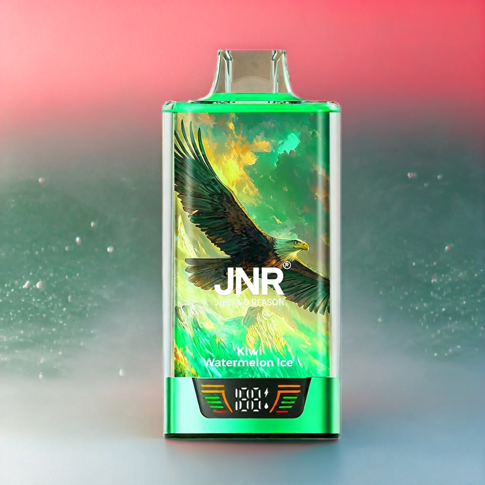 JNR Falcon Pro 28000 Norge Engros – Kiwi Vannmelon Is – 28000 Puff, Smart Skjerm, Dual Mesh Coil, 950 mAh