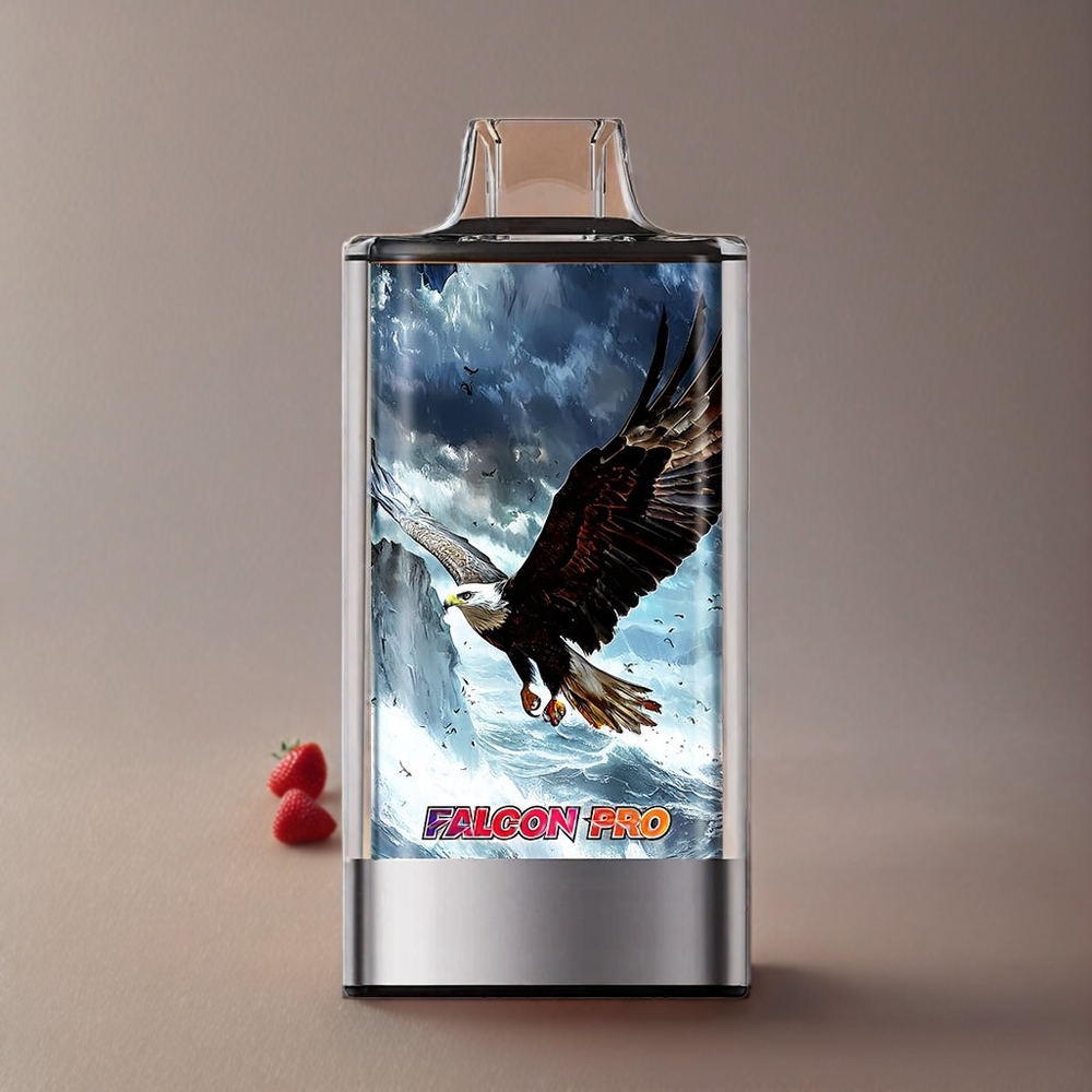 JNR Falcon Pro 28000 Norge engros – Jordbær Banan – Smart Skjerm, Dual Mesh Coil, 950 mAh, Type-C