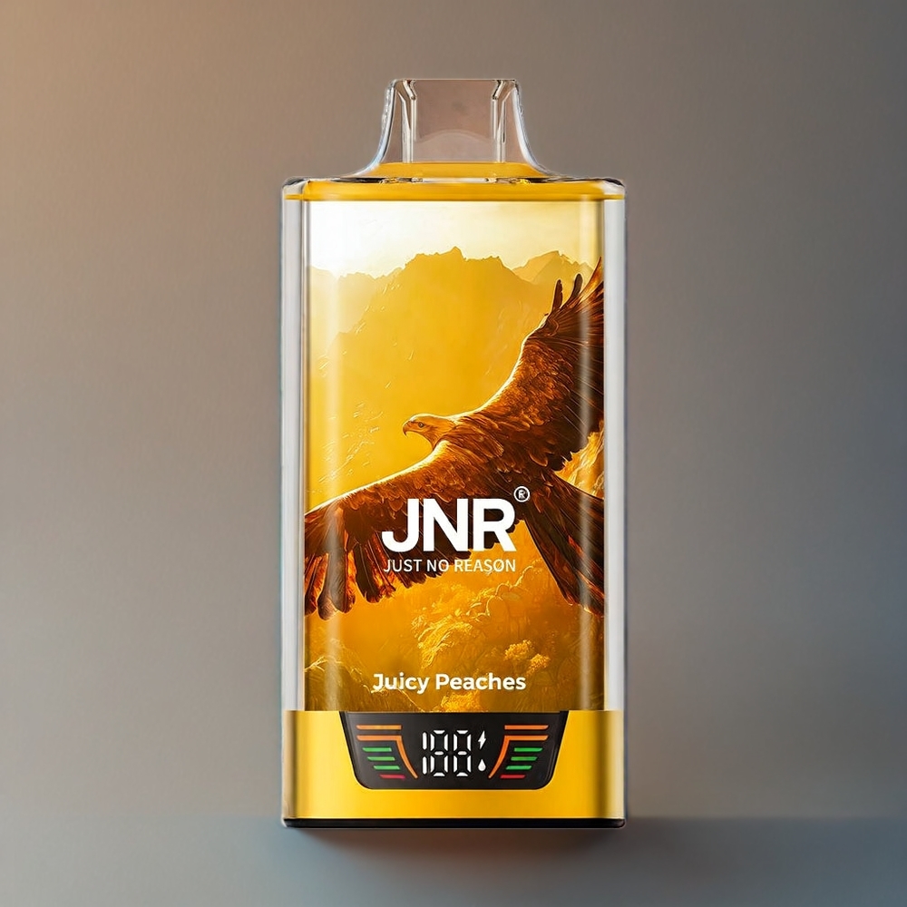 JNR Falcon Pro 28000 Norge engros - Juicy Peaches, 28000 Puffs, Smart Screen, 950 mAh, Type-C