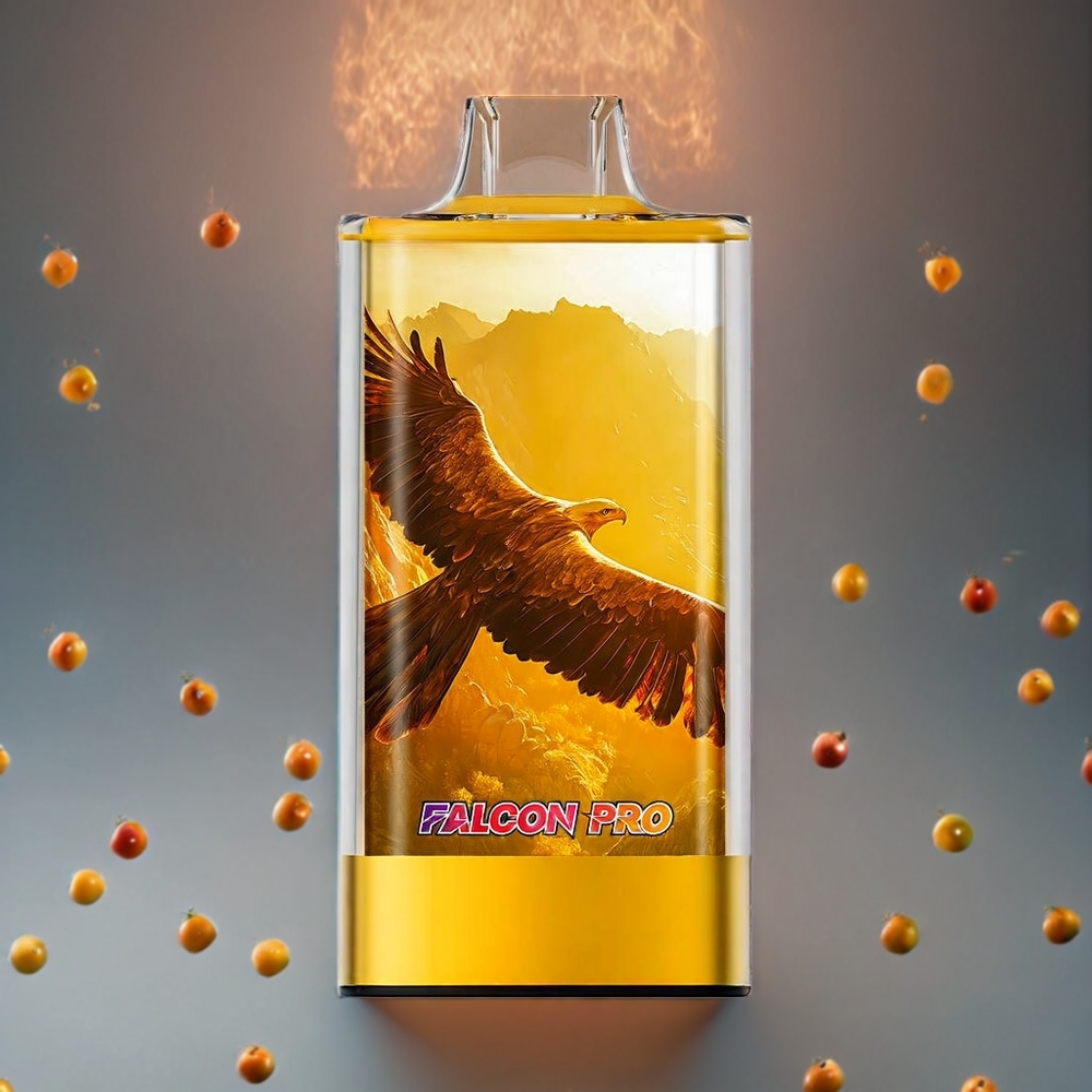 JNR Falcon Pro 28000 Norge engros - Juicy Peaches, 28000 Puffs, Smart Screen, 950 mAh, Type-C
