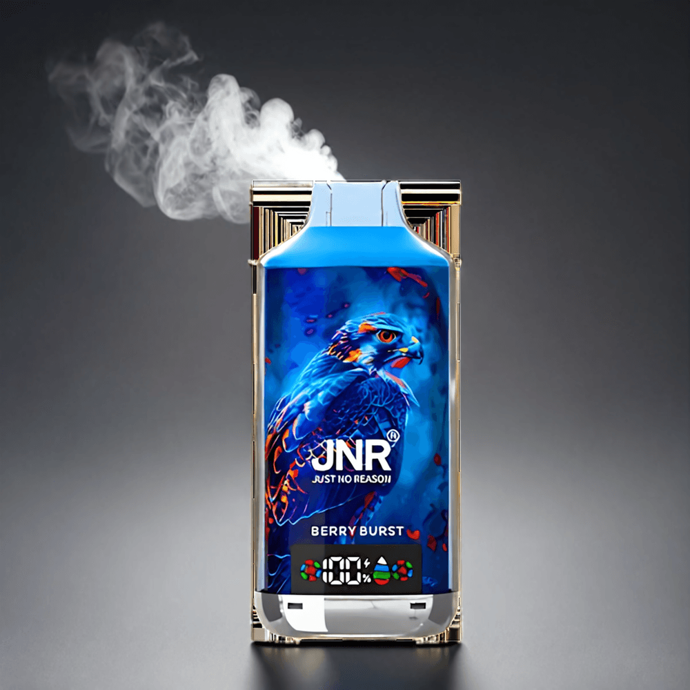 JNR Falcon X 18000 Puffs Norge Engros – 24ml E-liquid, 750mAh Battery, Digital Display, Type-C Lading – Bærblanding