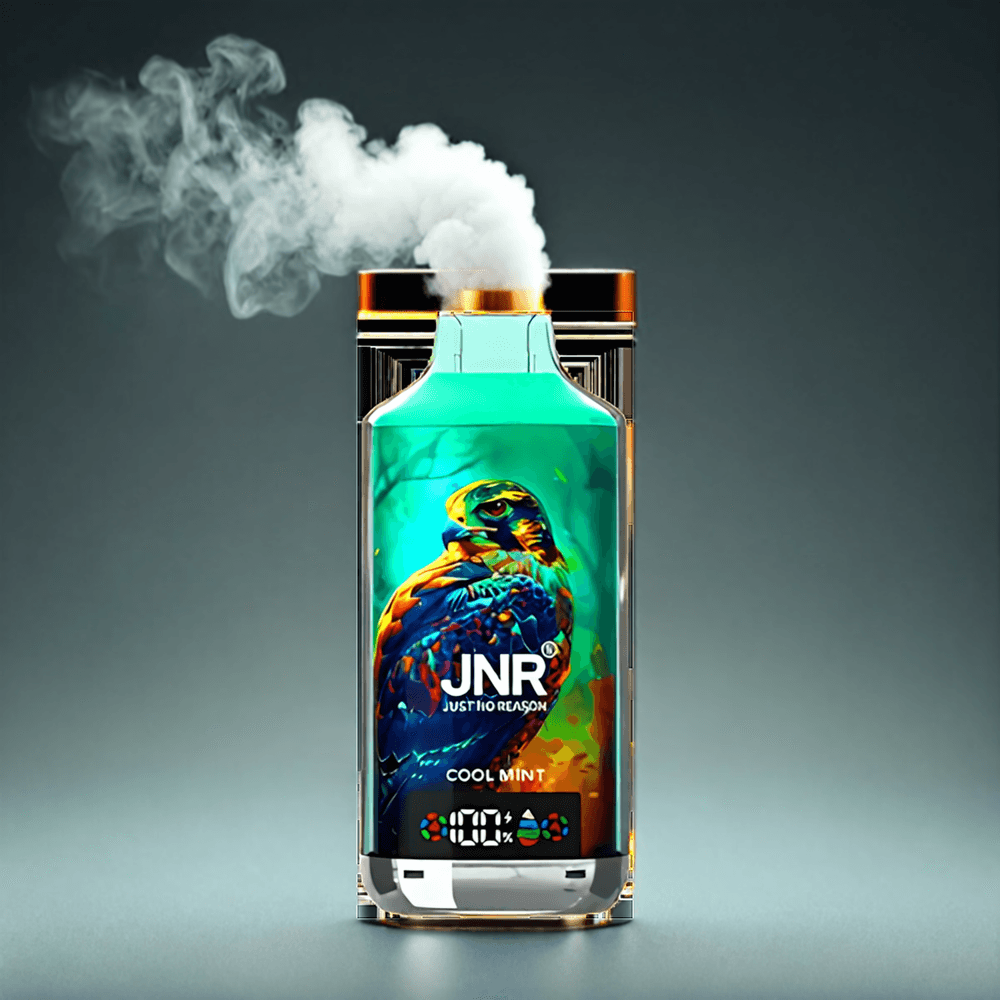 JNR Falcon X 18000 Puffs Norge Engros – 750mAh Battery, 24ml E-liquid, Dual Mesh Coil, Type-C Lading, Digital Display, Cool Mynte