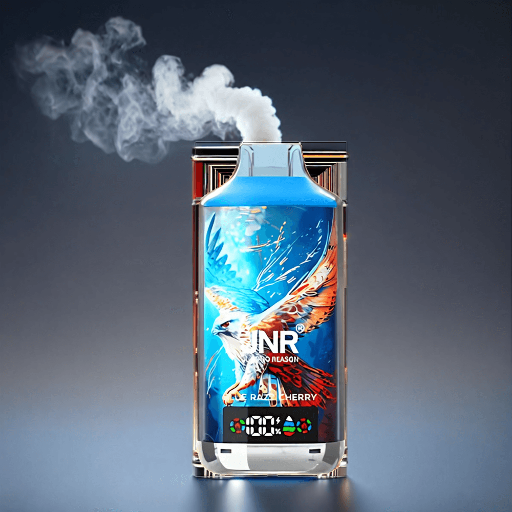 JNR Falcon X 18000 Puffs Norge Engros – Blå Bringebær med 750mAh Batteri og Type-C Lading