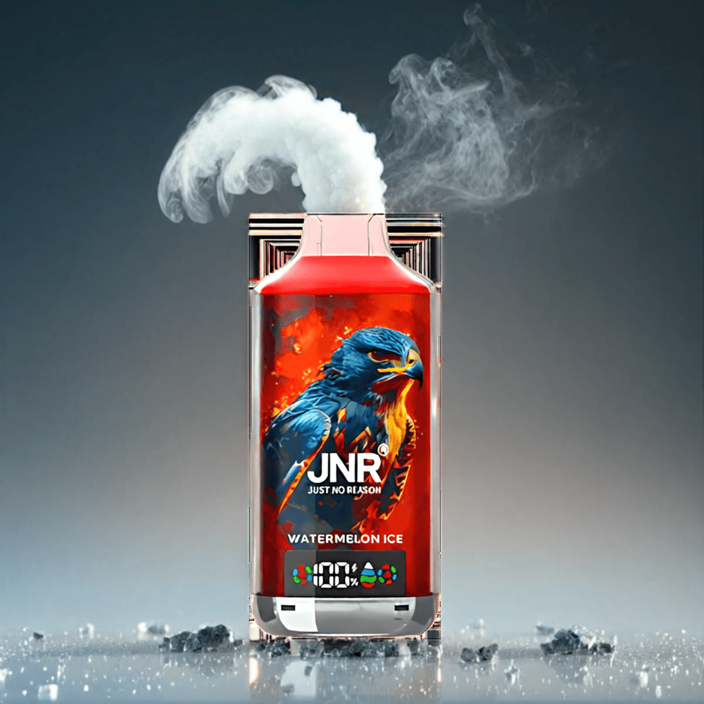 JNR Falcon X 18000 Puffs Norge engros – Vannmelon Is – 24ml E-liquid, 750mAh, Dual Mesh Coil, Digital Display, Type-C Lading