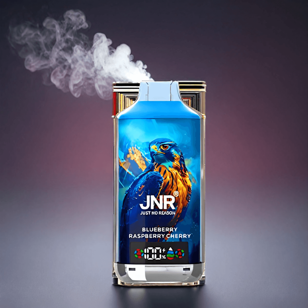 JNR Falcon X Norge Engros 18000 Puffs 24ml 750mAh Type-C Blåbær Bringebær Kirsebær