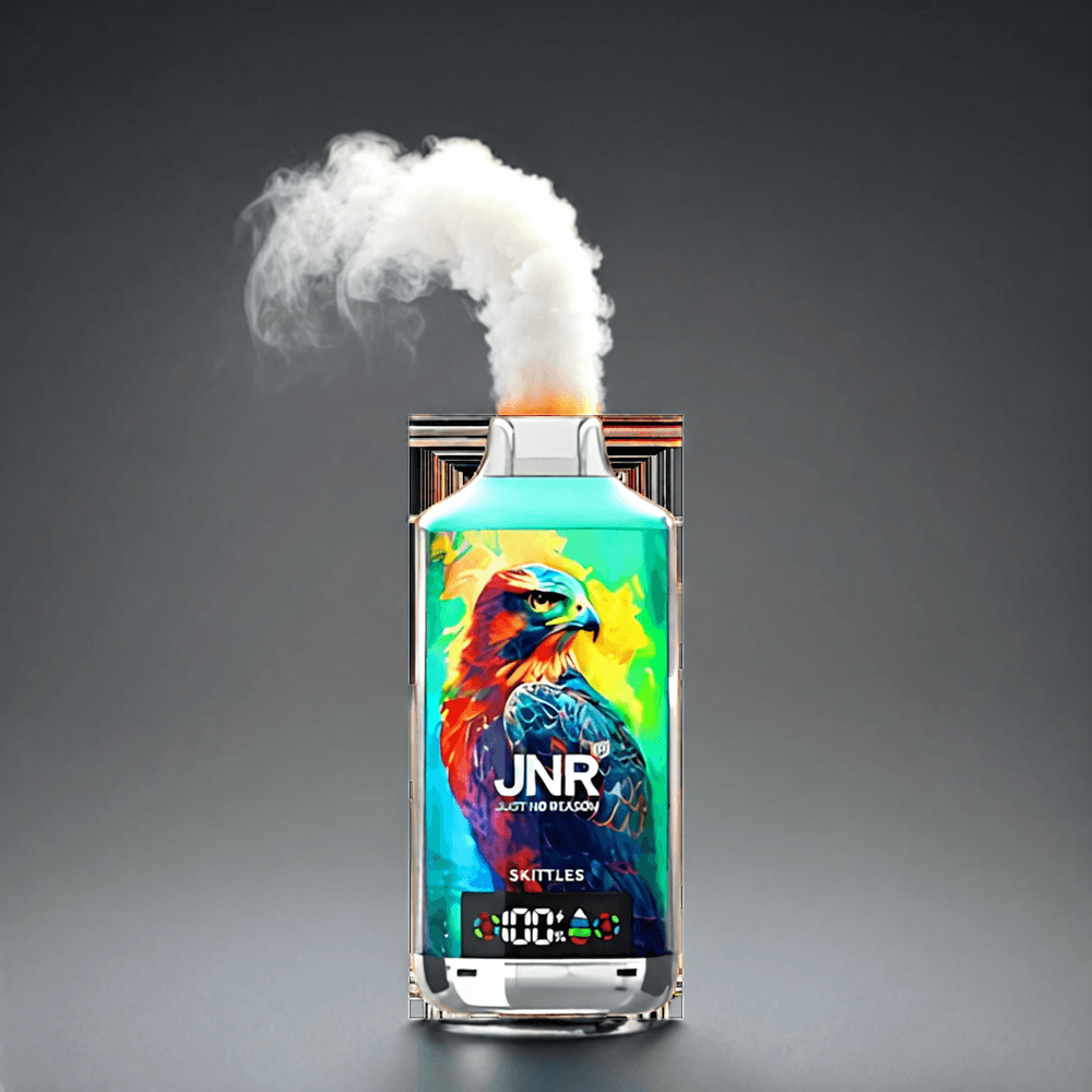JNR Falcon X Norge Engros 18000 Puffs Vape Skittles 24ml 750mAh Type-C Digital Display