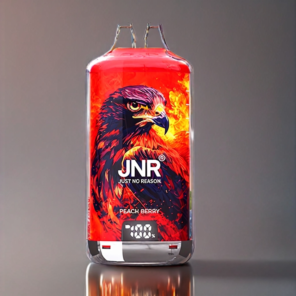 JNR Falcon X⁺ 28000 Norge Engros 28000 Puffs Fersken Bær med Synlig E-Væskenivå, Toppfyll Design & 950mAh Batteri