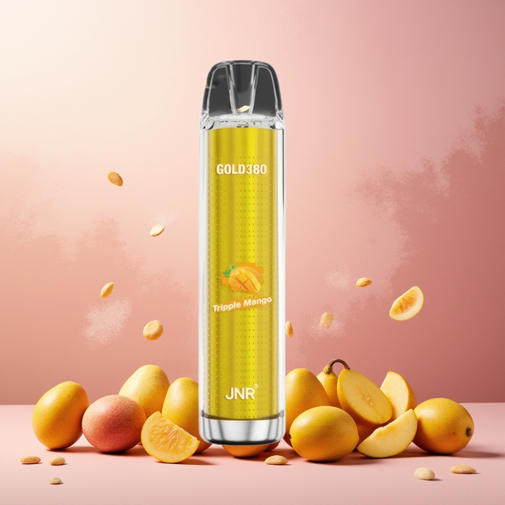 JNR Glod380 Norge Engros 6000 Puffs Vape til engangsbruk Trippel Mango 1500mAh 13ml 0%/2%/5% Nikotin
