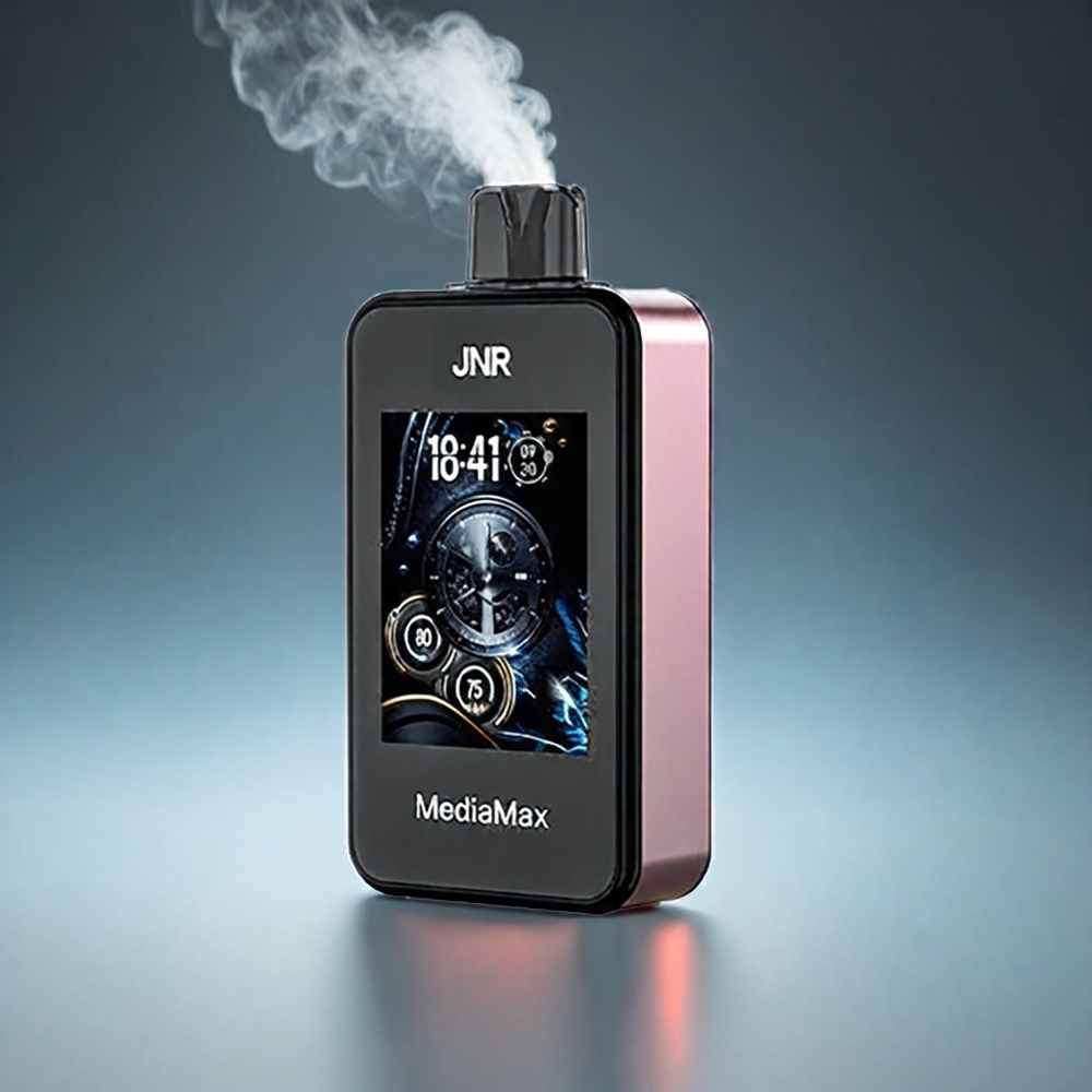 JNR MediaMax Norge engros 40000 Puffs 21mL 1000mAh Type-C Jordbær Is