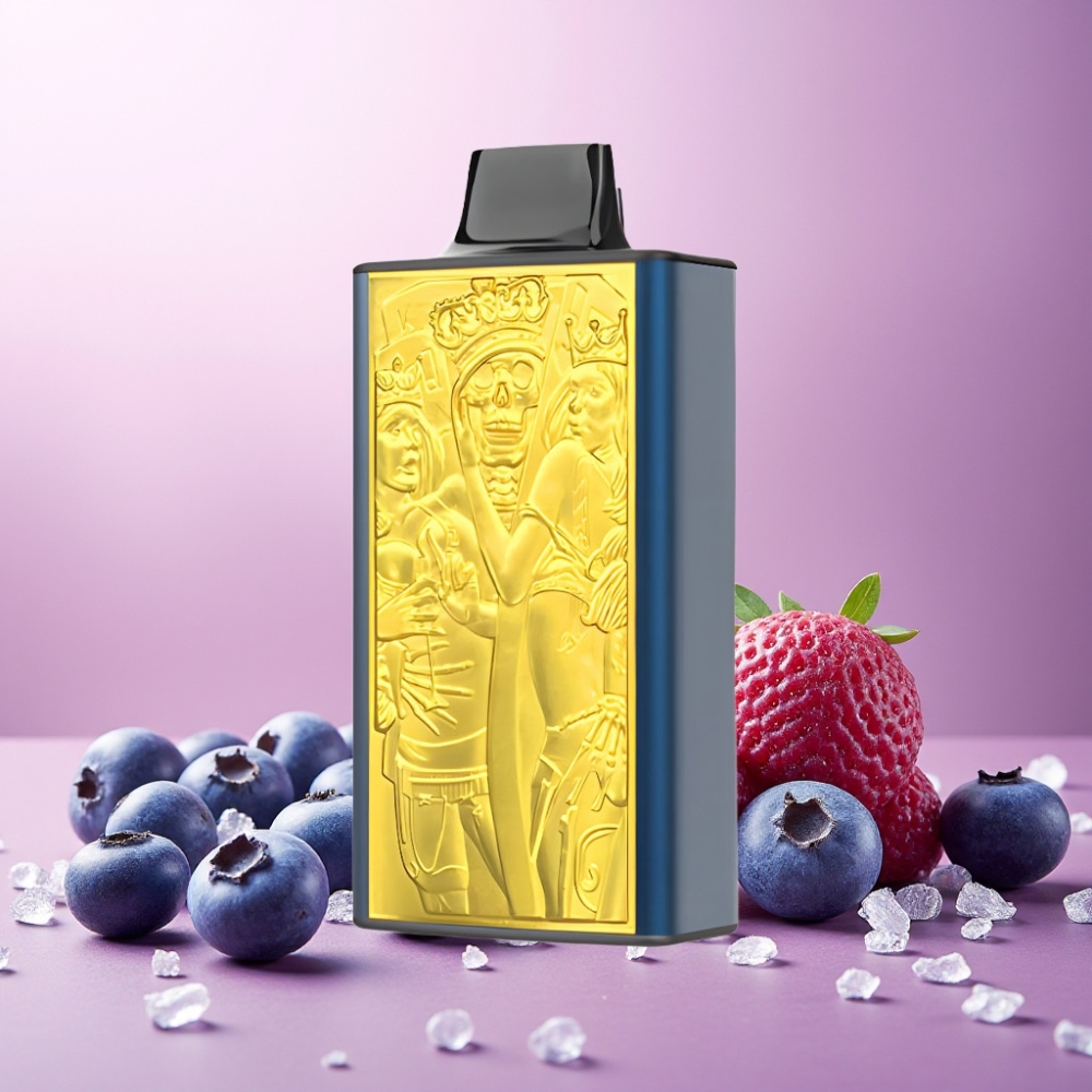 JNR Mega Box 25000 Puffs Norge Engros – 30ml E-liquid, 850mAh, Type-C Lading, Blåbær Is