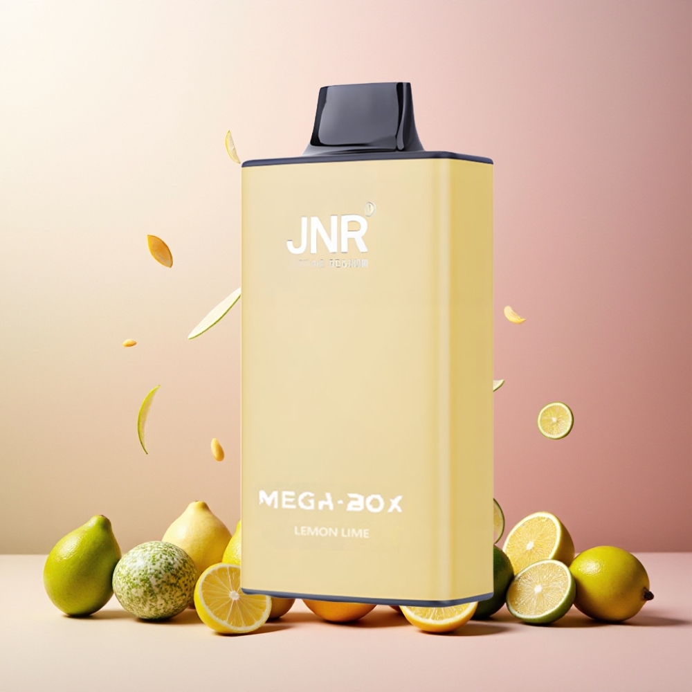 JNR Mega Box Norge Engros 25000 Puffs 30ml E-liquid 850mAh Vape til engangsbruk Sitron & Lime