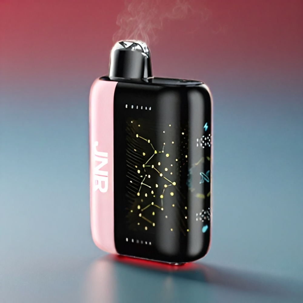 JNR Plus-X 26000 Puffs Norge Engros – 850 mAh Batteri, 28ml E-væske, 2% Nikotin, Dual Mesh Coil, Type-C Lading, 3D Buet Skjerm, Kirsebær Vannmelon Fryse
