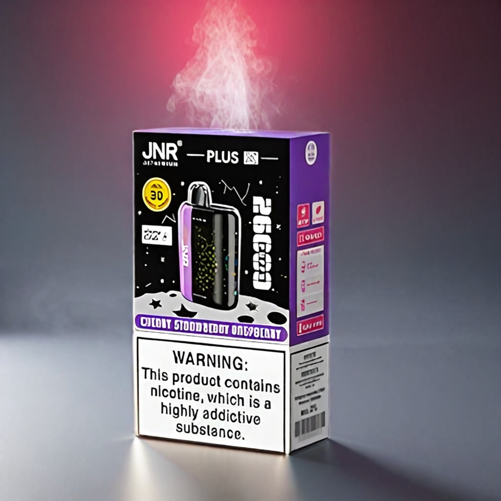 JNR Plus-X Norge Engros 26000 Puffs 28ml 850mAh Type-C Cherry Jordbær Bringebær Vape