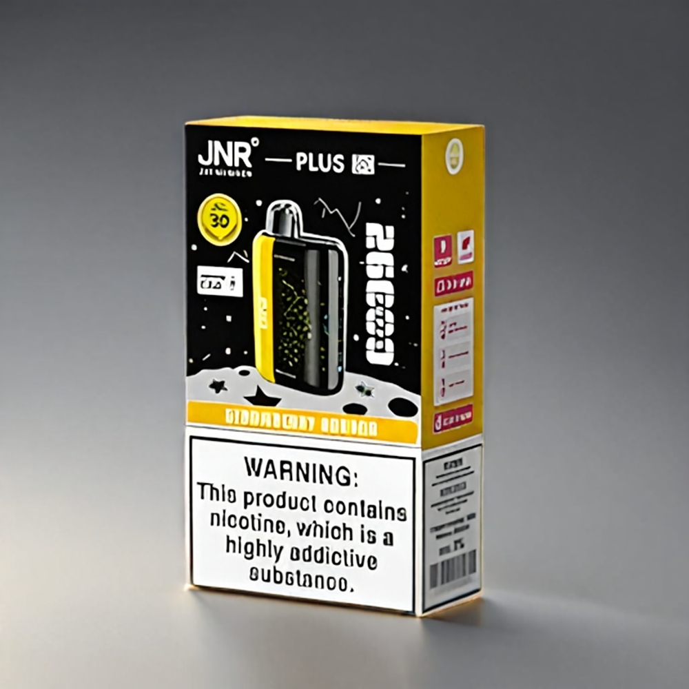 JNR Plus-X Norge Engros 26000 Puffs 28ml Jordbær Banan Vape med 850 mAh og Type-C Hurtiglading