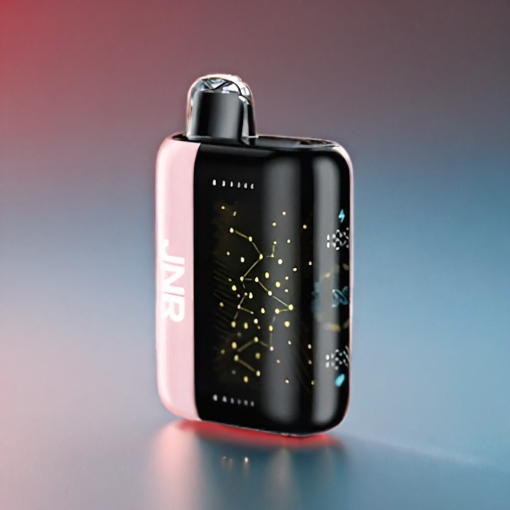 JNR Plus-X Norge Engros 26000 Puffs 28ml Jordbær Is 850mAh Type-C Lading 3D Curved Screen