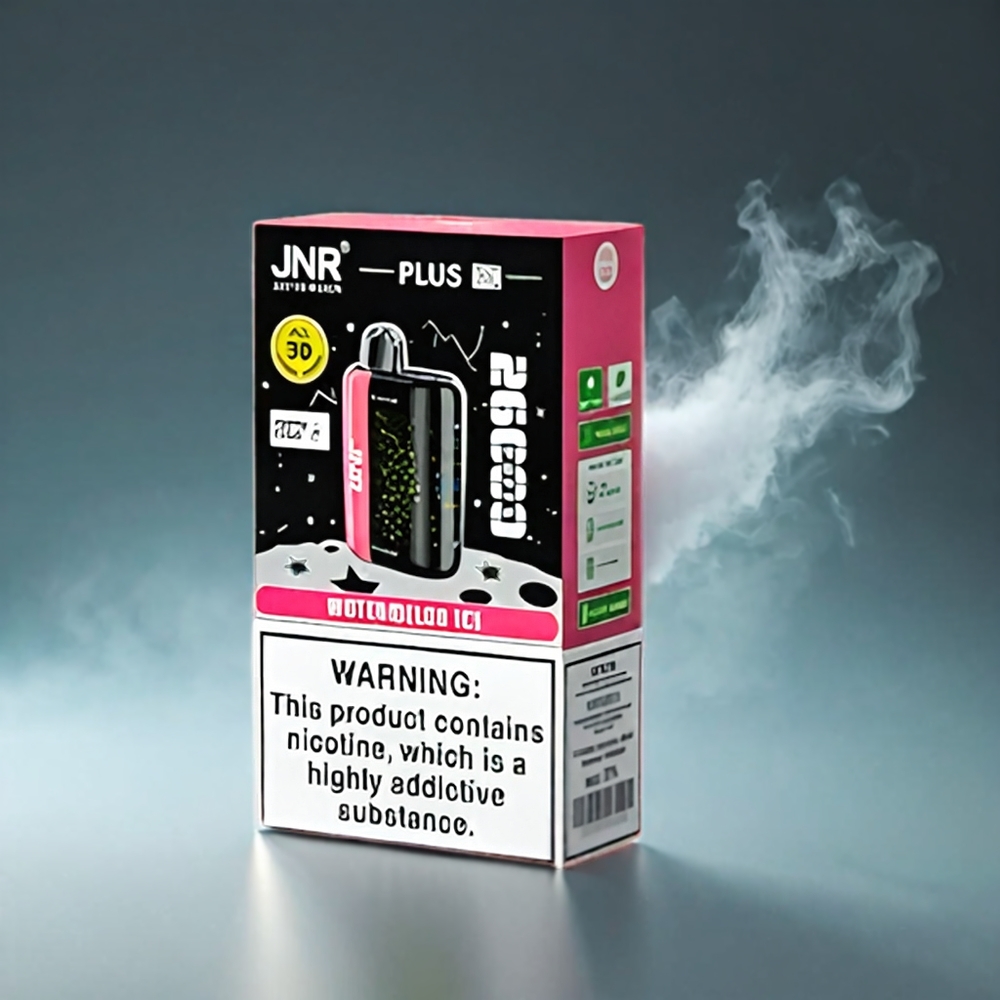 Norge engros JNR Plus-X 26000 Puffs Vannmelon Is med 850 mAh Batteri og Type-C Lading